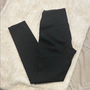 Express Women's Reversible Black/Grey Leggings